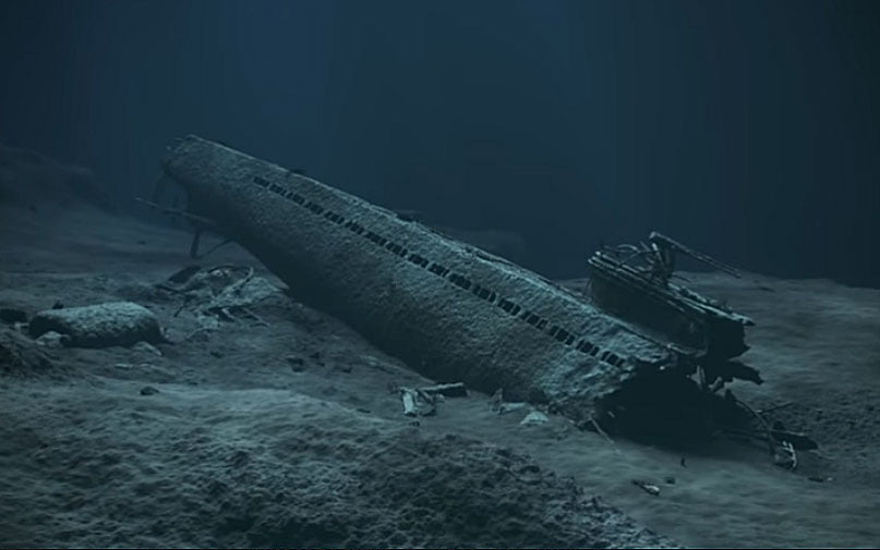 Submarino afundado na Segunda Guerra Mundial é encontrado