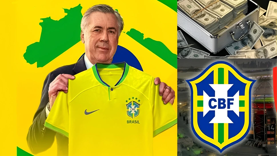 CBF anuncia Carlo Ancelotti como novo técnico da Seleção