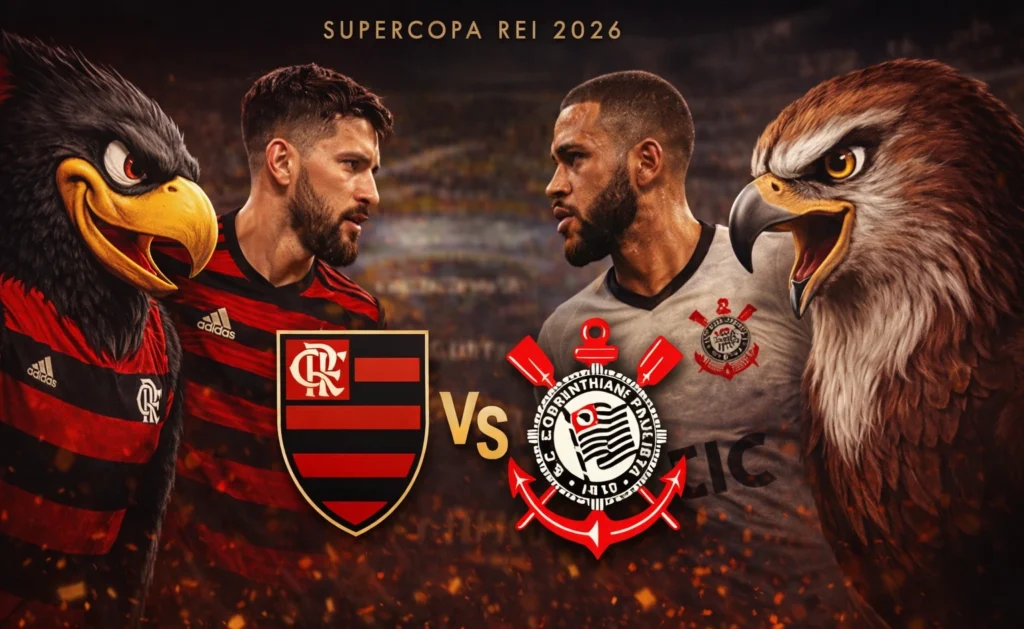 Inicio Supercopa do Brasil 2026 será entre Flamengo e Corinthians
