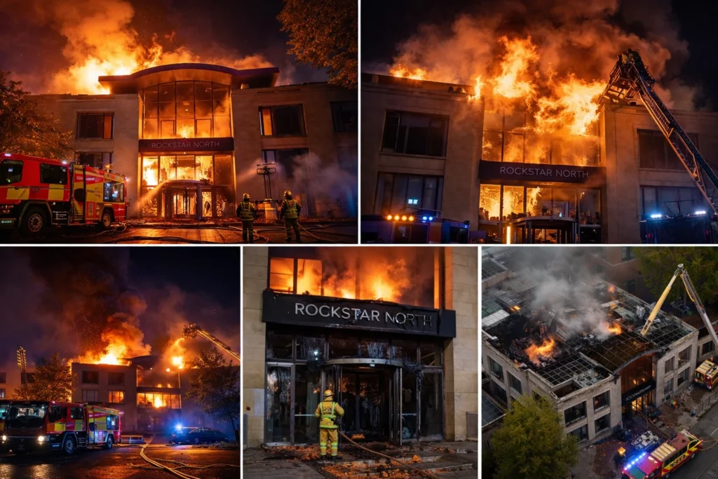 Explosão e incêndio atinge estúdio da Rockstar de GTA 6