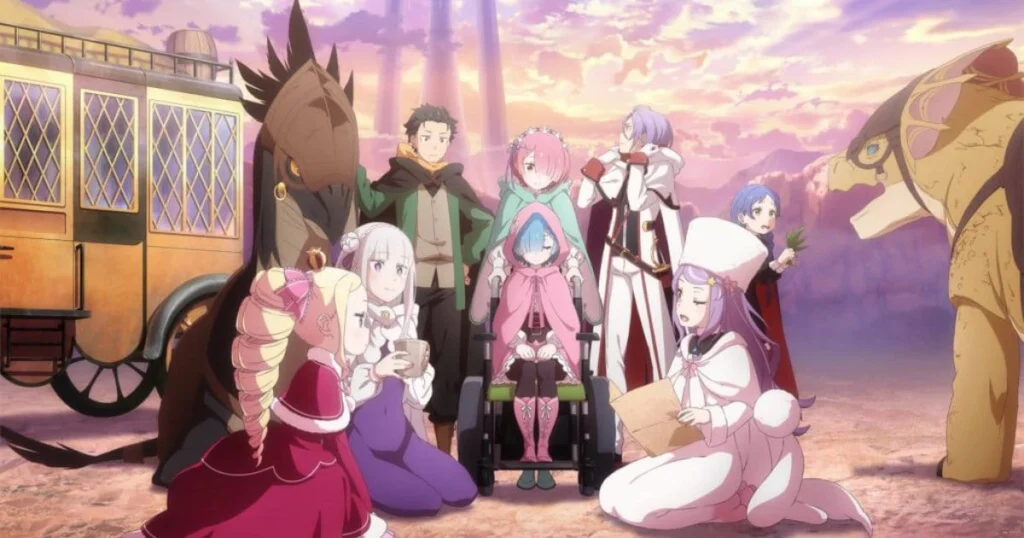 Re:ZERO divulga novo trailer da 4ª temporada que chega em abril