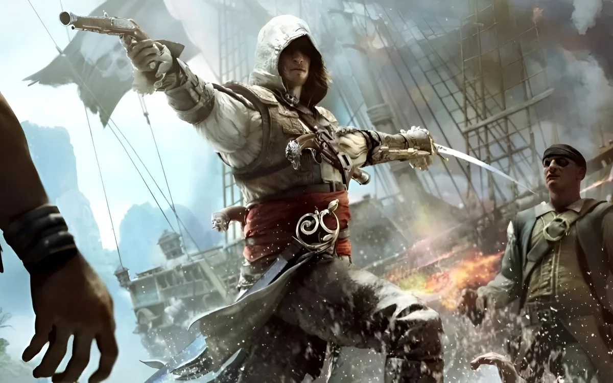 Capa no destaque do post - Assassin’s Creed IV: Black Flag Remaster é listado na Amazon