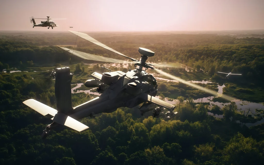 Apache enfrenta drones: como o helicóptero de ataque se adapta
