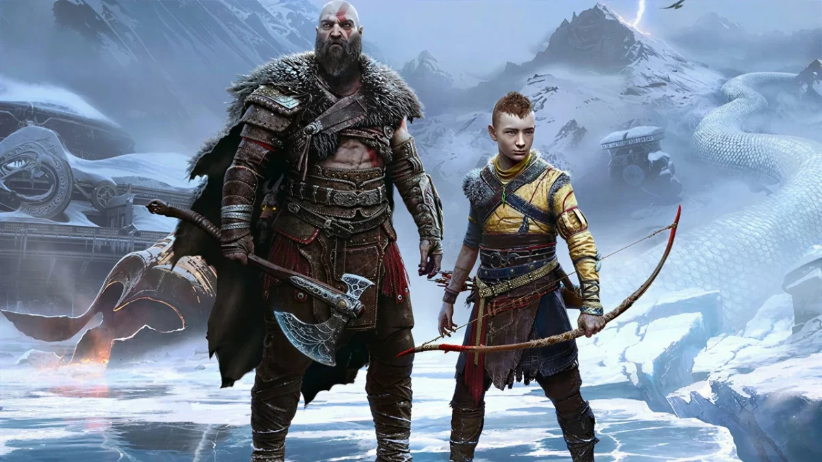 Capa no destaque do post - God of War | Série live-action revela Kratos e Atreus