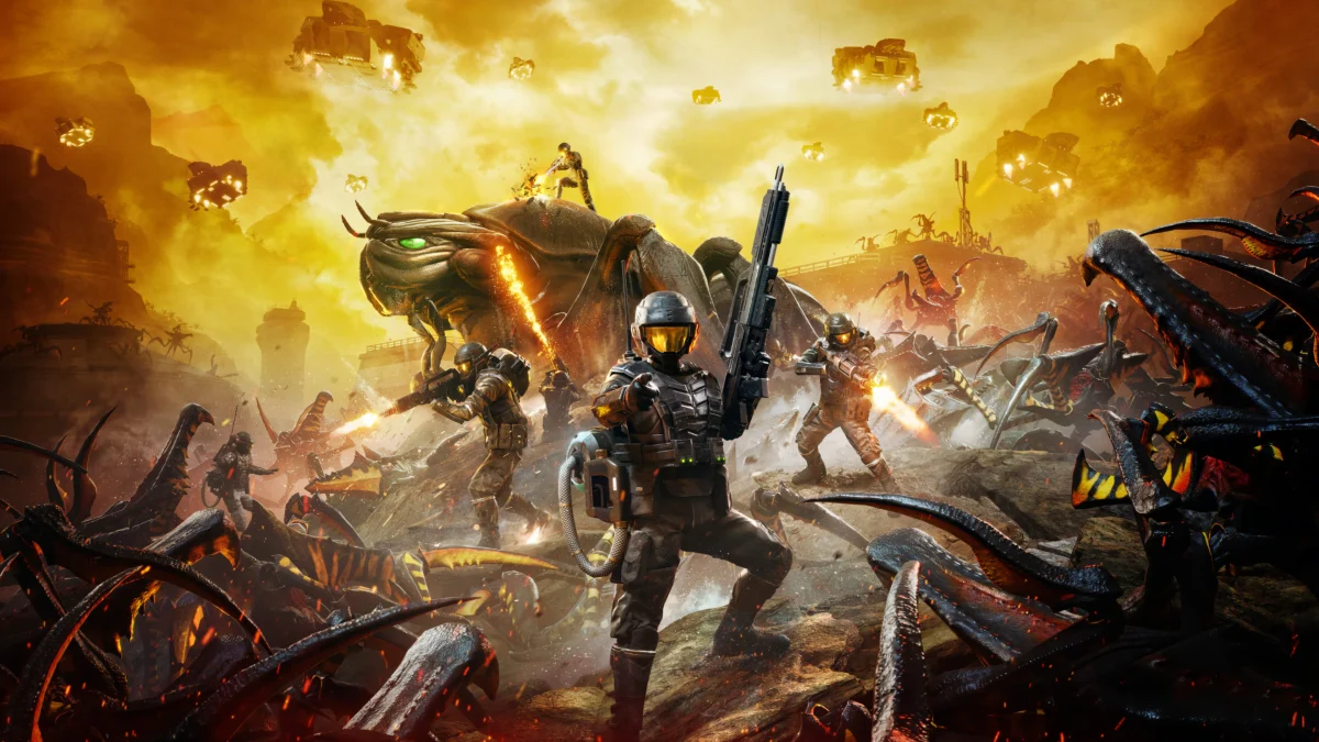 Capa no destaque do post - Starship Troopers: Extermination lança grande atualização de 2026