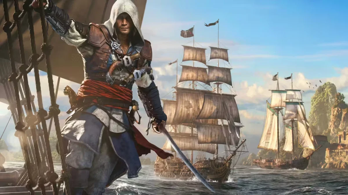 Capa no destaque do post - Assassin’s Creed Black Flag Resynced impressiona em comparativo