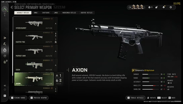 Call of Duty: Modern Warfare 4 chega com 33 armas: 24 primárias e 8 secundárias uma arma branca em 9 categorias, todas desbloqueadas por progressão de nível.